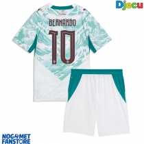 Portugal Bernardo Silva #10 Gostujuci Dres za djecu SP 2026 Kratak Rukav (+ Kratke hlače)